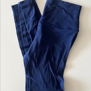 Lululemon Align 28” Navy Leggings